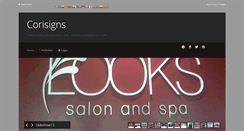 Desktop Screenshot of corisigns.com